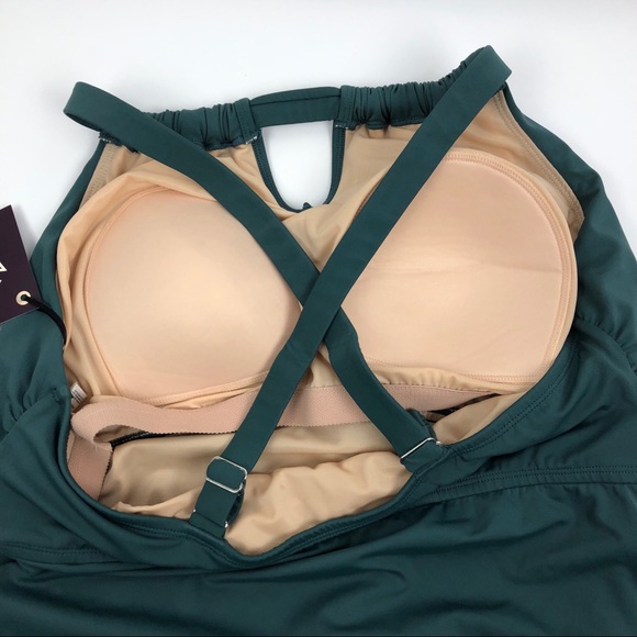 AVA & VIV Plus Size one piece swimsuit 16w - Picture 4 of 7